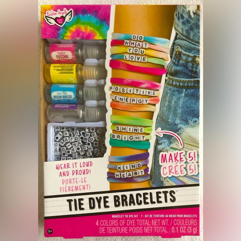 Fashion Angel Tie Dye Bracelets